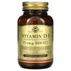 Vitamin D3 (Cholecalciferol), 15 Mcg (600 IU), 120 Vegetarian Capsules