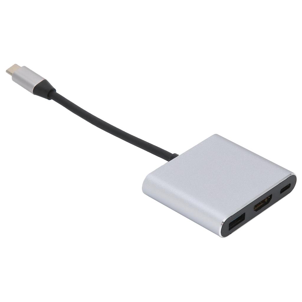 3 In 1 TypeC Docking Station TypeC To HD Multimedia Interface USB 3.0 TypeC Adapter