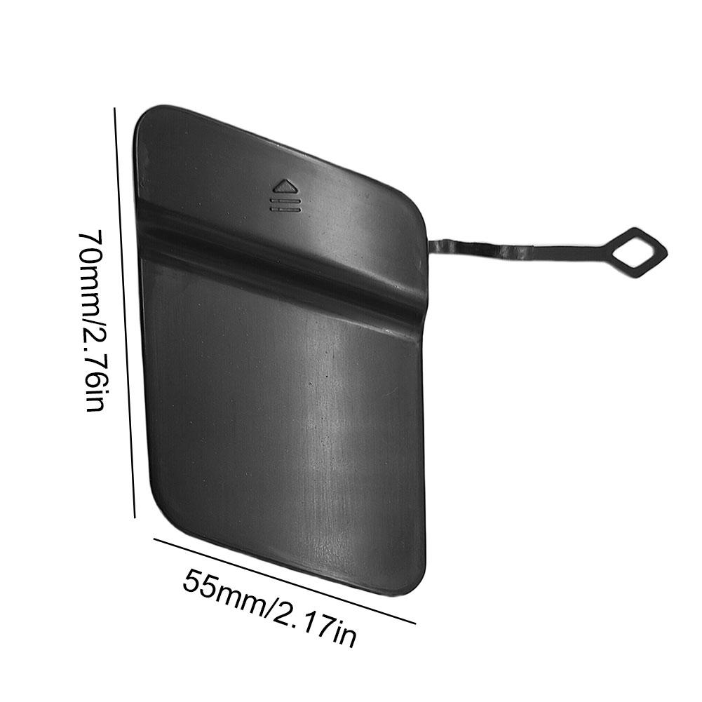 Крышка буксировочного крюка для заднего бампера автомобиля, крышка для прицепа, крышка для буксировочного кольца 2048853223 ABS, черный, серебристый, красный для Mercedes Benz GLK X204 2008-2012