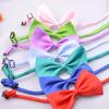 50/100 Pcs/lot Mix Colors Pet Dog Cat Necklace Adjustable Strap for Cat Collar Dogs Accessories Pet Dog Bow Tie Puppy Bow Ties Dog Pet Supplies