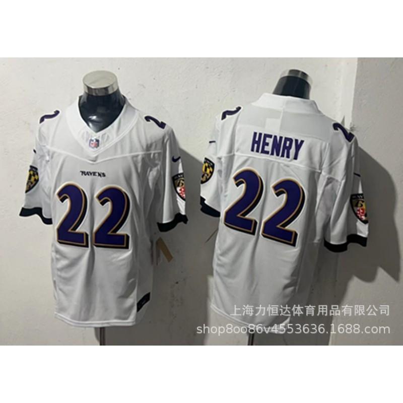 Ravens Legend 3rd Gen Embroidered Football Jersey 8 Team Sports