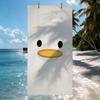 D-duck смешной мультяшный Полотенце Быстросохнущие Пляжные полотенца Подходят для Бассейнов Кемпинга Йоги И Тренажерного зала