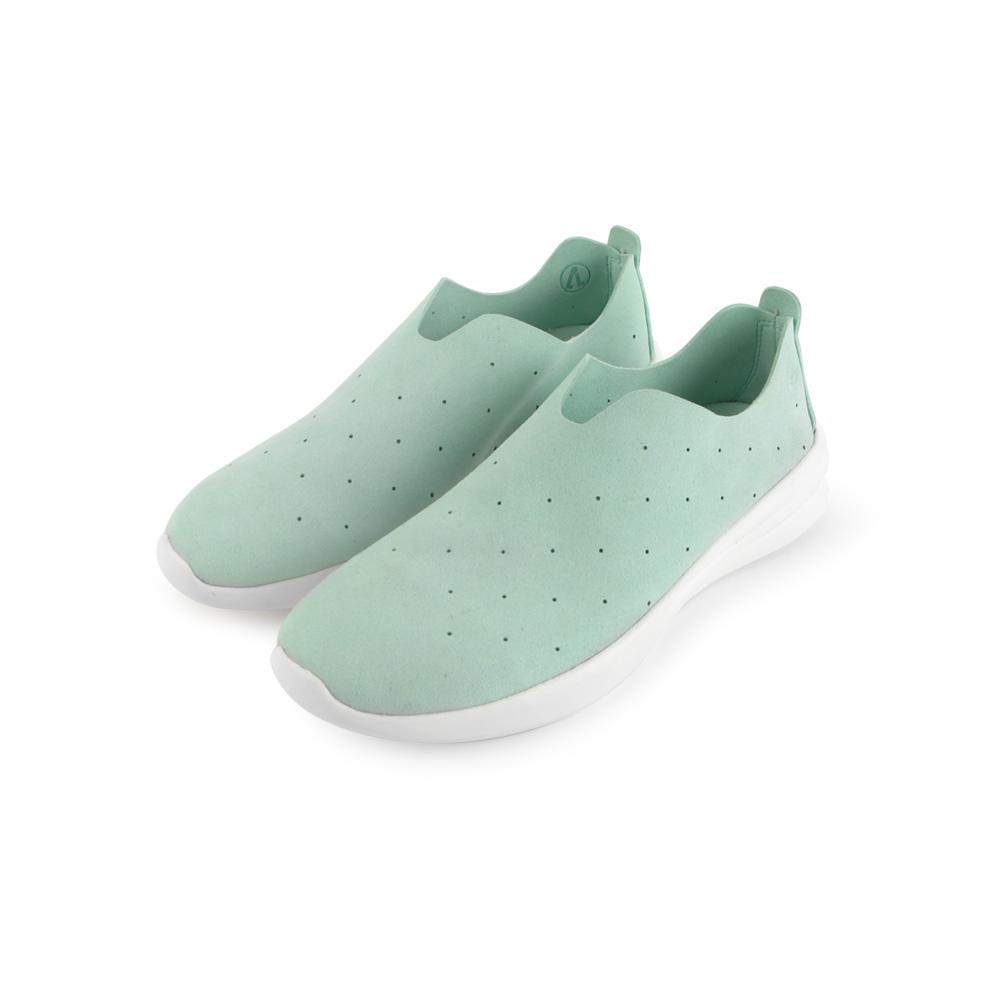 J.Daul Unisex Ultra-Light Slip-On Sneakers Light S Mint_Jd13