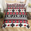 Exotic Horse Duvet Cover Set Queen African Tribal Arrow Western Animal Comforter Cover Microfiber Aztec Farm Animals Bedding Set