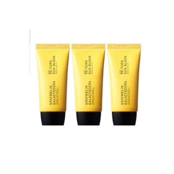 GRAYMELIN Galactocera Return Sun Block SPF50+ PA++++ 50ml 3ea