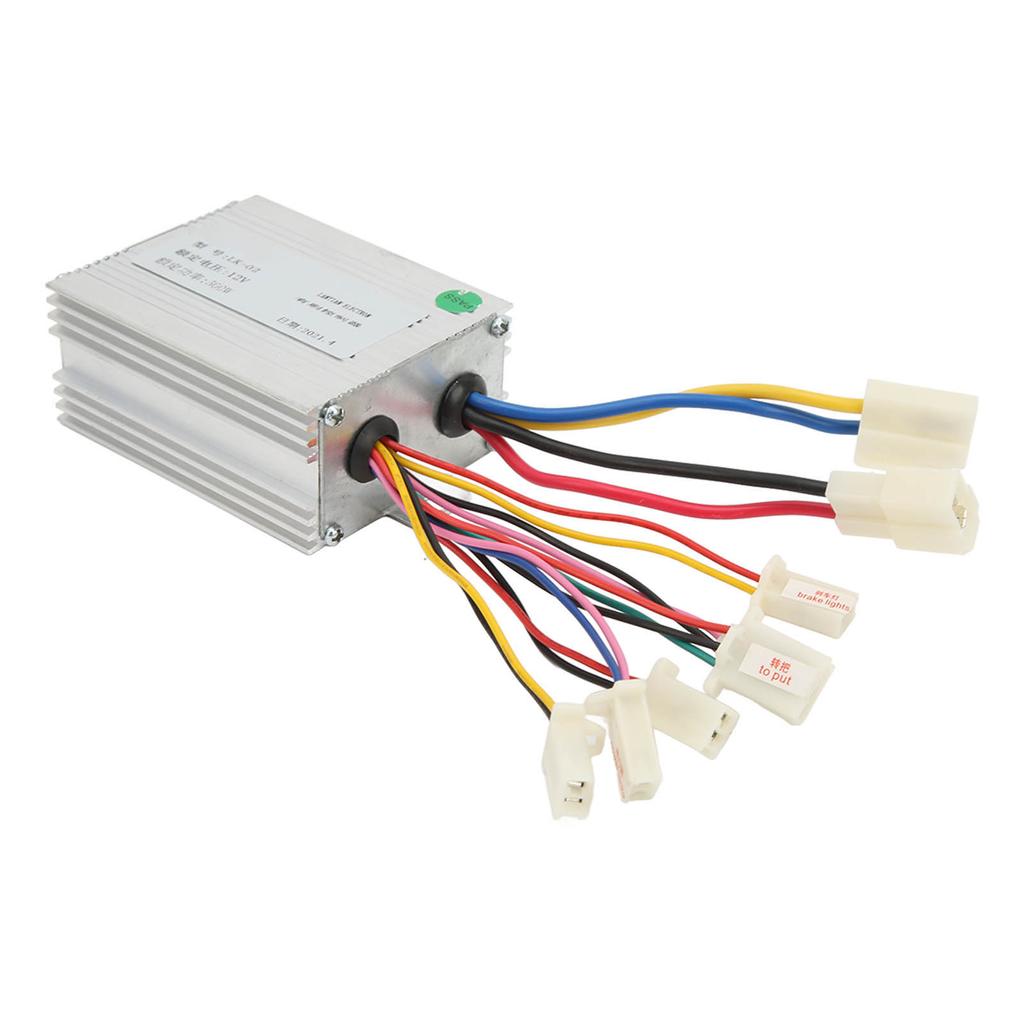 12 В 500 Вт Контроллер щеточного двигателя Контроллер для электровелосипеда мотоцикла Комплект с замком и портом для зарядки