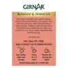 Girnar Rosehip & Hibiscus Herbal Infusion Tea Bags 10 Count Pack of 1 Caffeine Free Fruity Floral Beverage