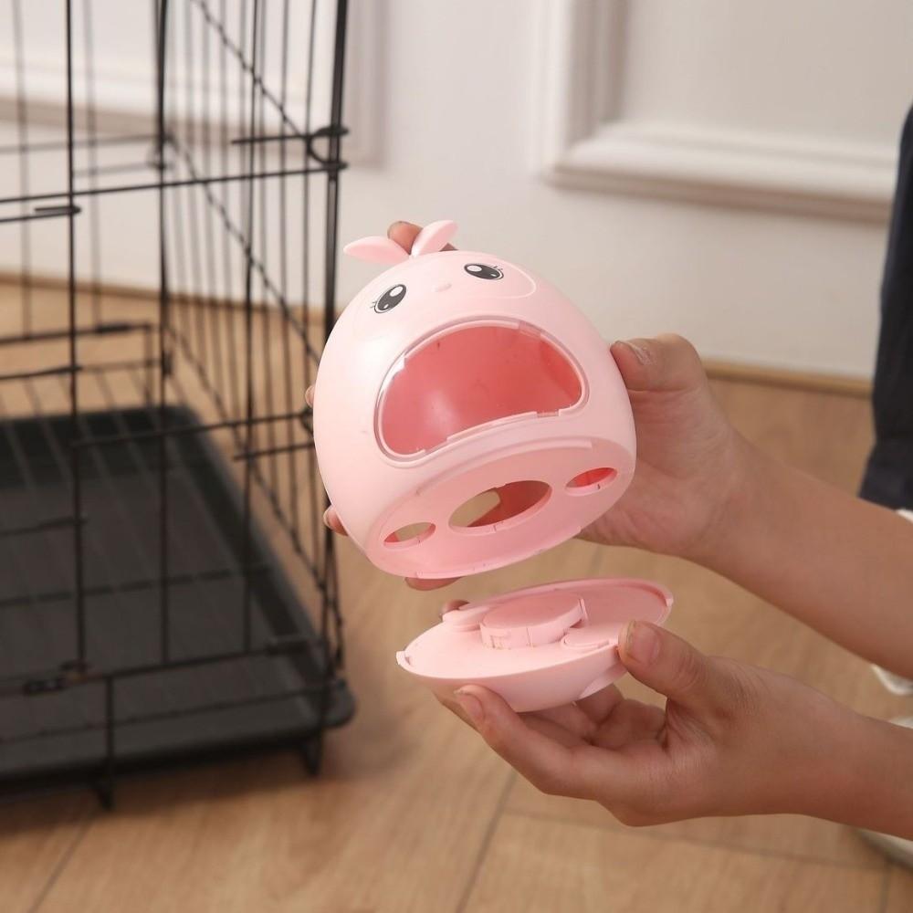 Stimulation Toy Pet Treat Dispenser Cartoon Cat Food Dispenser Cat Dispensing Toy Feeding Time