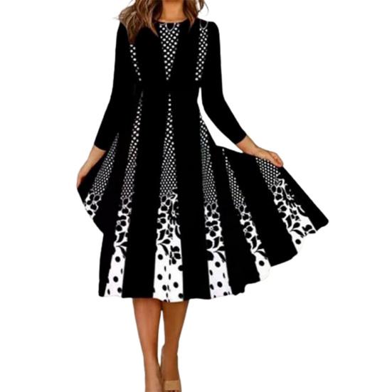 Great Knee Length Shiny A-line Causal Party Dress for Prom