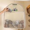 Wardrobe Hanging Socks Storage Bags Save Space Panda Mesh Organizing Bag Storage Mesh Bag