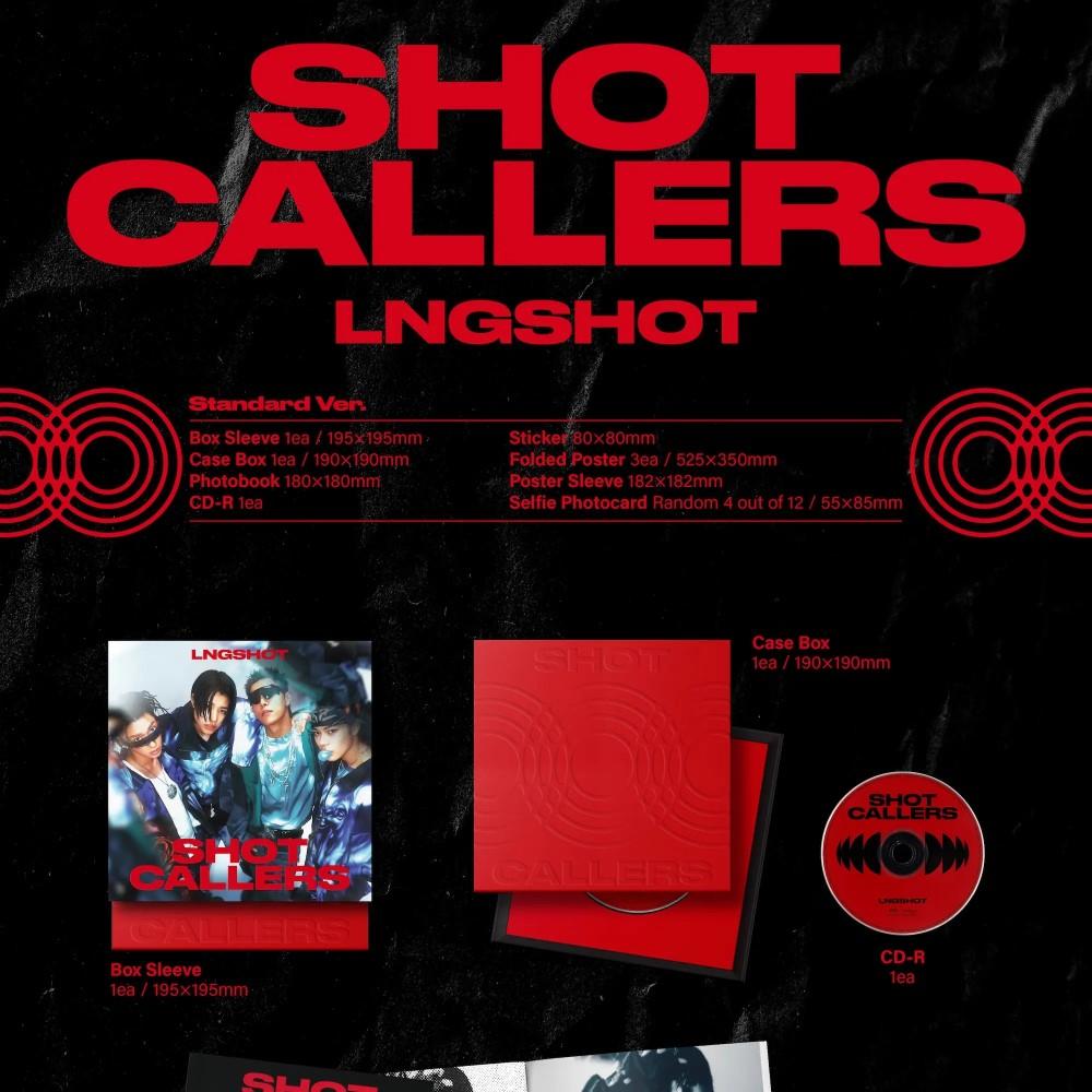 LNGSHOT - [CALLERS] Мини-альбом СТАНДАРТНАЯ Версия