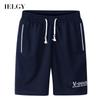 IELGY Men's Pants Beach Breathable Five Points Quick-drying Large Size Casual Running Sports Thin