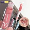 NEW Water Glazed Mirror Lip Gloss Makeup Crystal Jelly Moisturizing Lip Glaze Long Lasting Grape Color Liquid Lipstick Cosmetics