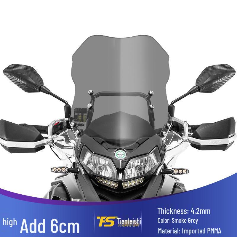 Аксессуар: Повышенное ветровое стекло для Benelli Jinpeng TRK502/502X
