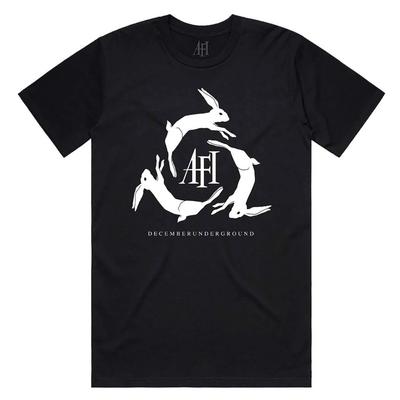 Men's AFI DU Rabbit T-shirt X-Large Black