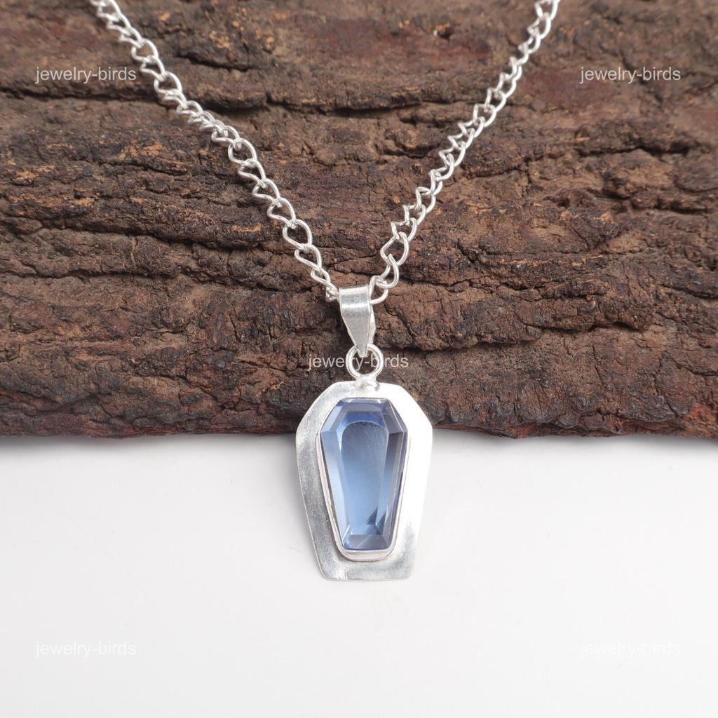 Tanzanite Stone 925 Silver December Birth Wedding Engagement New Pendant Jewelry PP-53-4