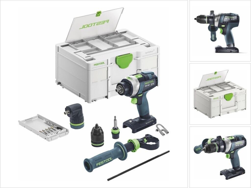 Ударный шуруповёрт Festool TPC 18/4 I-Basic-Set Quadrive (577625)