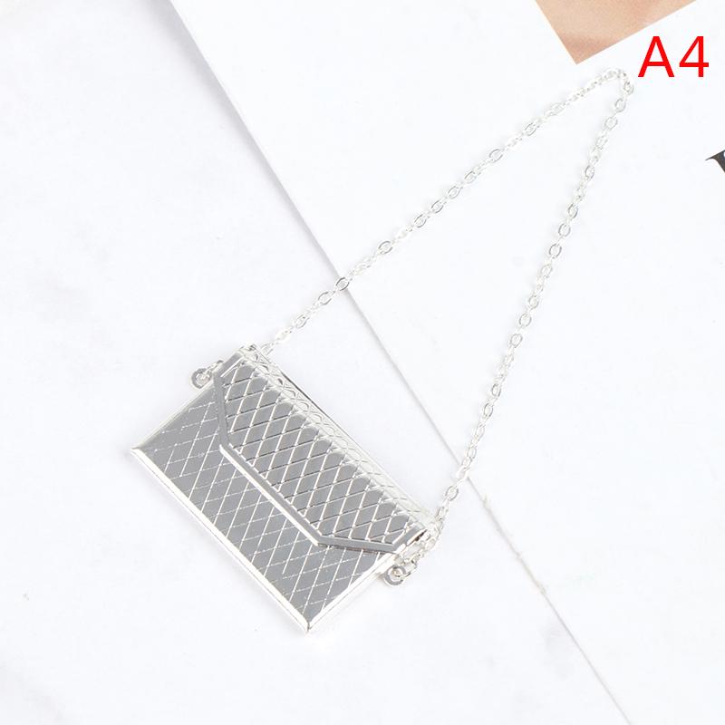 Металлическая цепочка, кукольная сумка, миниатюрная сумка для покупок, для аксессуаров для одежды