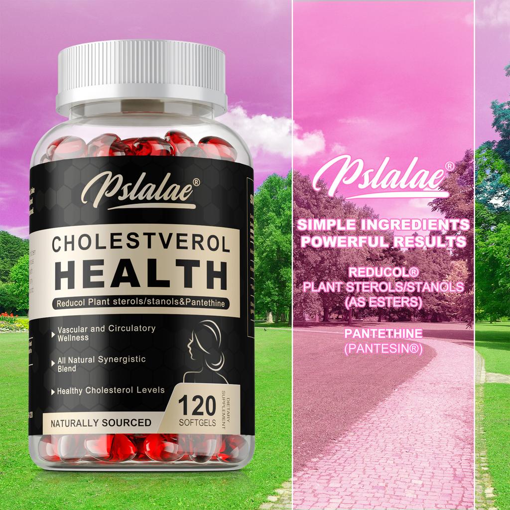 High-purity phytosterol capsules, natural supplements, potent formula, suitable for adults.