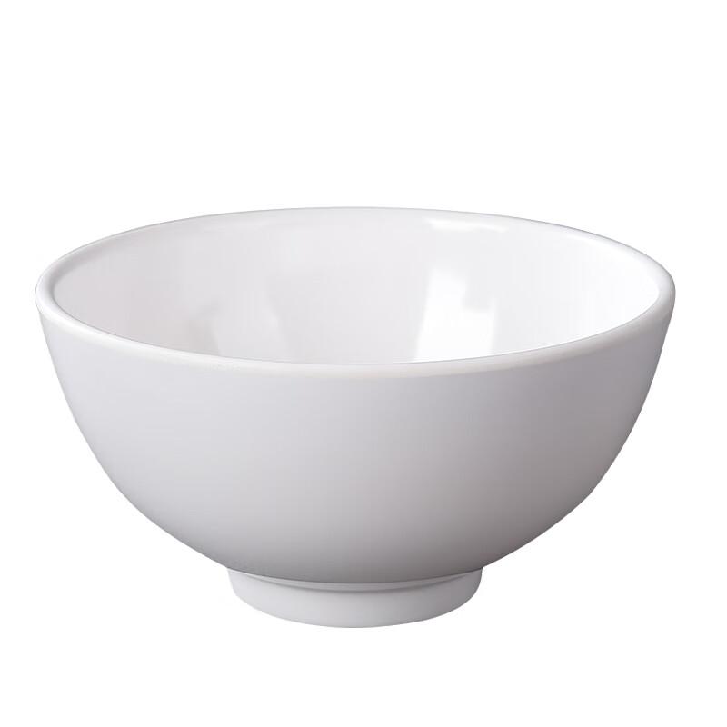White Melamine 4.5-inch Soup & Rice Bowls (10-Pack)