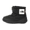 North K Nuptse Bootie Logo Short NFJ52280 TNF White Cm [The Face] Black/TNF 17.0