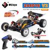 WLtoys 244016 V2 2,4 ГГц Высокоскоростная гоночная машина 2WD 25 км/ч 1:24 гироскопа Полномасштабная радиоуправляемая машина Конкурентное транспортное средство Игрушки для детей