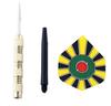 In Stock: 18-Piece Iron-Plated Copper Darts Needles Set, Total Length 152mm