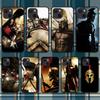 300 Warrior Spartan Phone Case For iPhone 11 12 Mini 13 14 15 Pro XS Max X Plus SE XR Shell