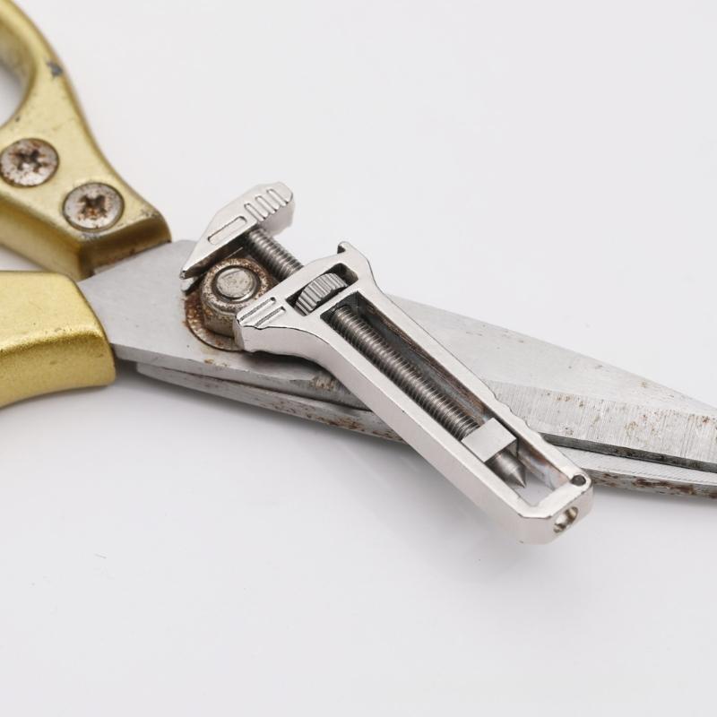 Compact Small Pocket Wrench, Multifunctional Caliper Nails Pullers Compact Wrench Beer Opener for Outdoor Camping Hiking