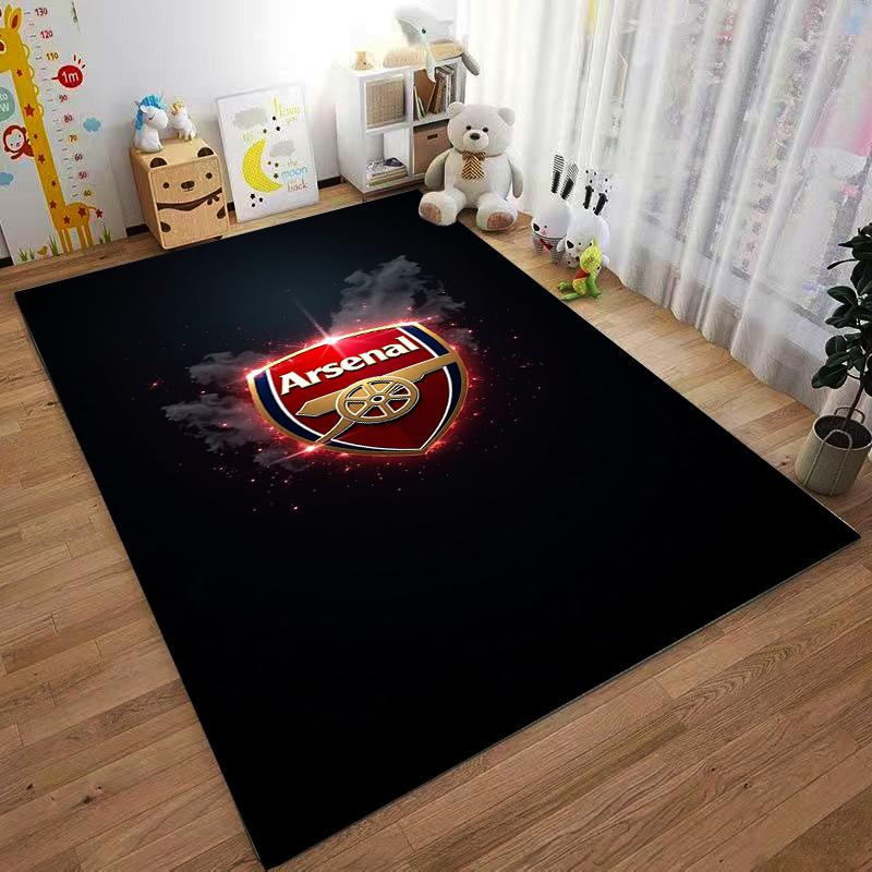 Arsenal Logo Designed floor mat, suitable as a non-slip mat for the living room or bedroom sofa
