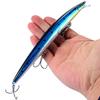 Best Selling 1Pcs 18cm 26g Big Long Fish Minnow Sea Fishing Lure Bait 3D Eyes Strong Hooks Lures For Sea Fishing
