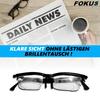 FOKUS индивидуально регулируемые очки -6 +3 диоптрии очки для чтения Ad Lens Glass