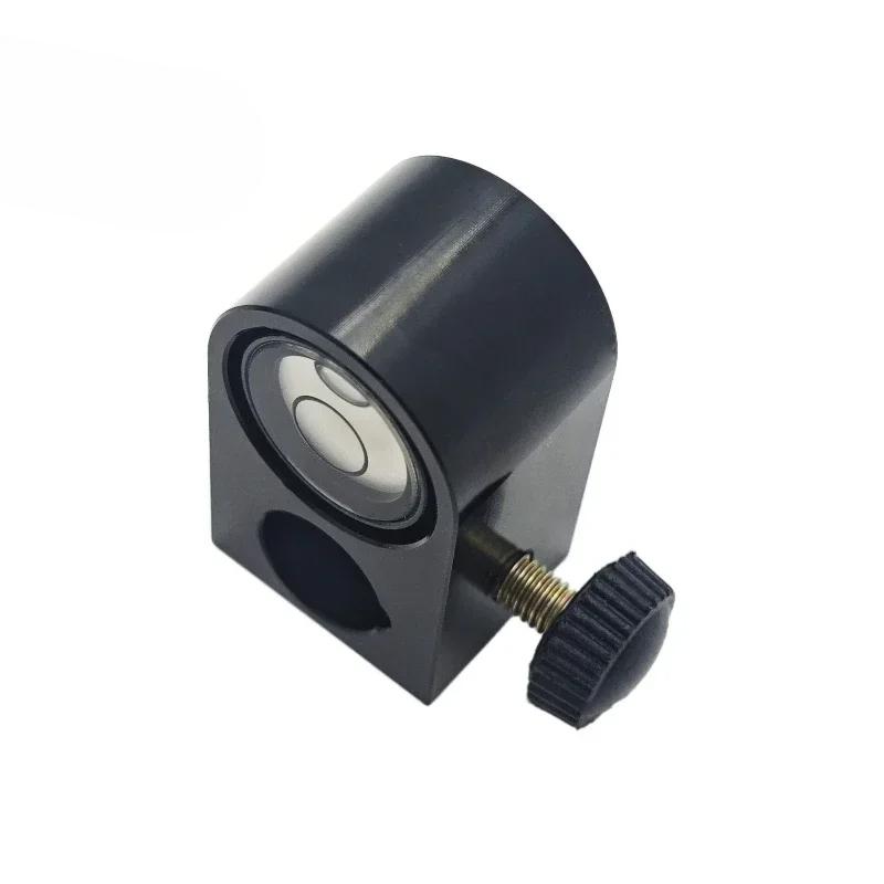 Высококачественный пузырьковый уровень 12 мм с держателем, подходит для мини-призмы GPS-стойки диаметром 12 мм