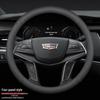 Genuine Leather Steering Wheel Cover for Cadillac CT4, CT5, XT4, XT5, XT6, CT6 Models
