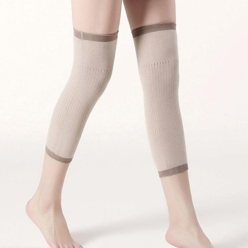 Тонкие унисекс наколенники противоскользящие теплые для весны лета осени для бега спорта пожилых людей защита суставов ног