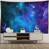 Голубое Звездное Небо Гобелен Настенный Психоделический Простой Богемный Пейзаж Хиппи Декор Комнаты Общежития
