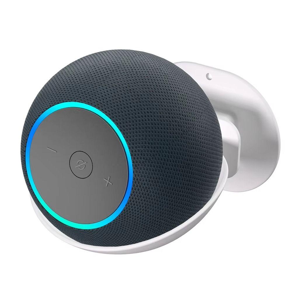1Pcs ABS Speaker Wall Mount Bracket Speaker Storage Shelf For Echo Dot Max Dot Pop Spot
