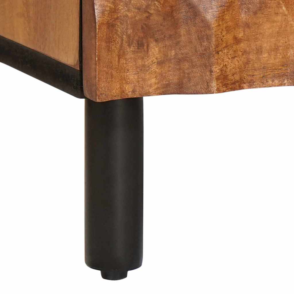 Nightstand Brown 40 x 33 x 46 cm Solid Mango Wood