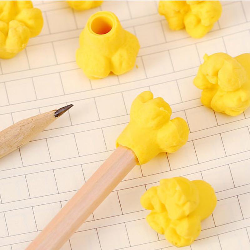 1 шт. мягкие ластики для попкорна, резиновые кавайные канцелярские принадлежности, школьные канцелярские принадлежности