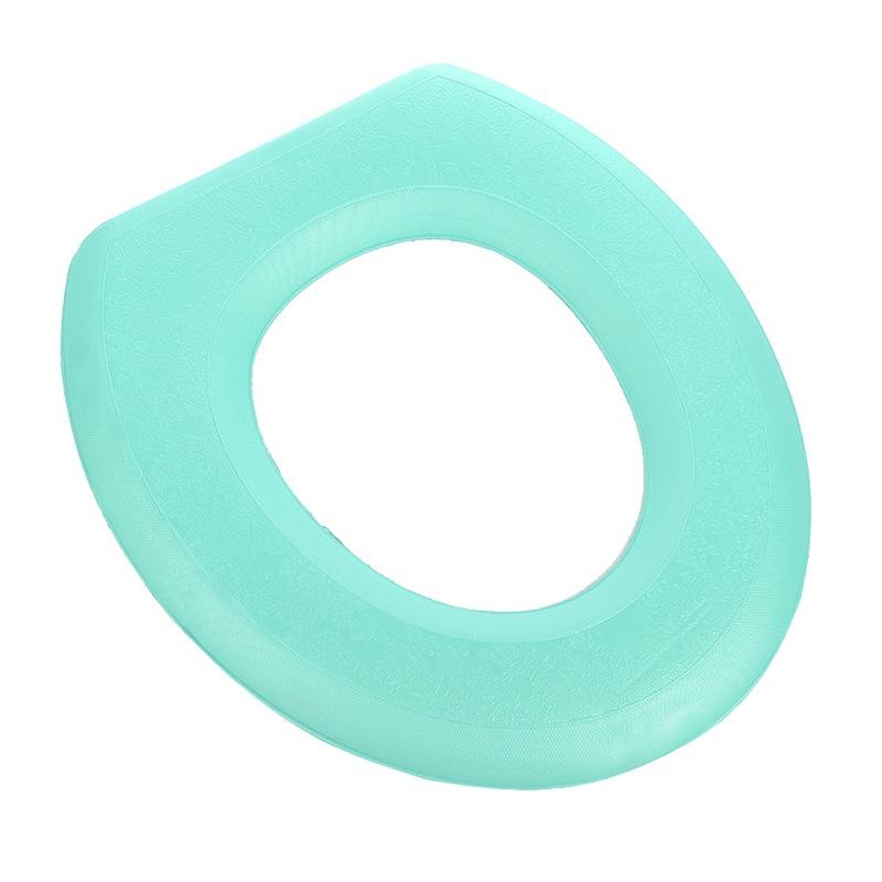 Бытовой водостойкий пенопластовый чехол для унитаза с теплым узором, коврик для унитаза, вязаный мягкий унитаз, моющиеся аксессуары для ванной комнаты