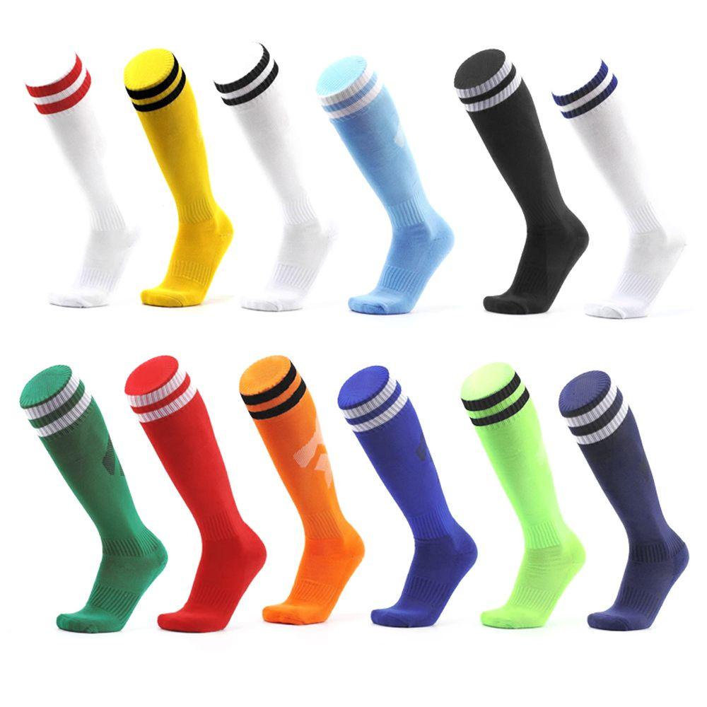 Compression Stockings Striped Sports Socks Football Long Socks Kids Sock Soccer Over Knee Socks