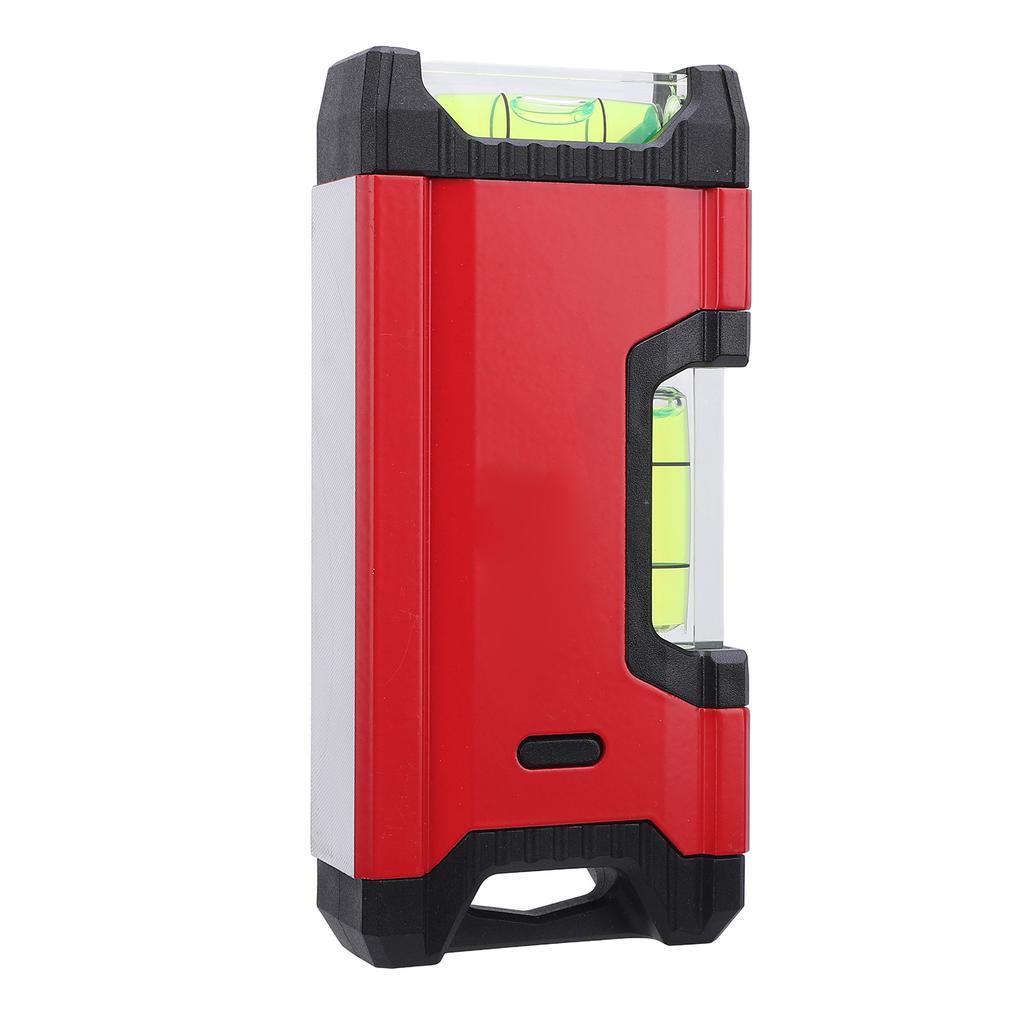 Пузырьковый уровень 11 см, точность 0,5 мм, алюминиевый сплав, небольшой горизонтальный вертикальный пузырьковый уровень