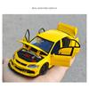 1/32 Mitsubishi Lancer EVO IX литая модель игрушечная коллекционная игрушка со звуком и светом