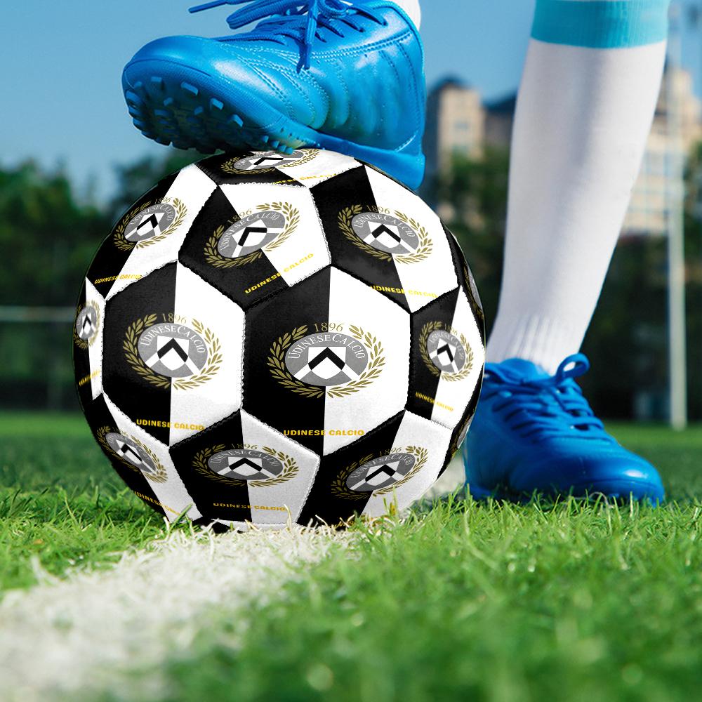 Udinese Calcio Crest Size 5 Soccer Balls, Anti-Slip, Protective Football, Outdoor Sport, a Unique Gift Suitable for him/her, Birthdays