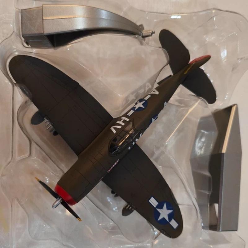 Aircraft Model 1:72 American P-47thunderbolt Fighter Alloy Aircraft Model Finished Product Boutique Collection Ornament Gift