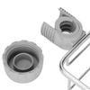 Adjustable Sponge Drainer Rack Aluminum and Plastic Sink Drainer Basket  Home Kitchen Bathroom