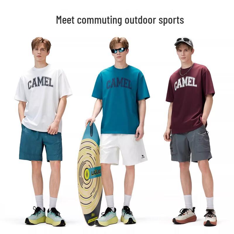 CAMEL Unisex Outdoor Quick-Dry T-Shirt