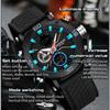 SANDA Luxury Men's  Watch Military Sports Waterproof Night Light Stopwatch LED Electronic Digital Men's Watch