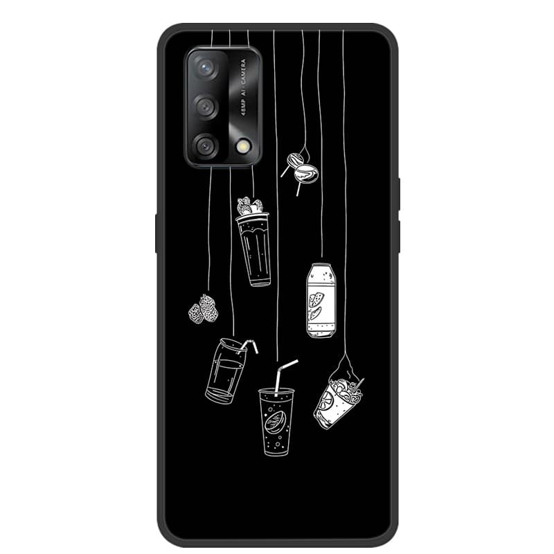For Oppo A74 4G Case CHP2219 Funda Soft Silicone Cartoon Phone Case For Oppo A74 5G OppoA74 A 74 Cover Fundas Bumper Coque Capas