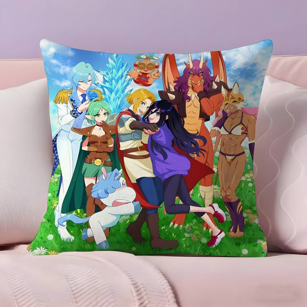 Anime ZZENSHU Pillow Case Ultra Soft Skin Friendly Fabric Cloud Like Comfort Concealed Zipper